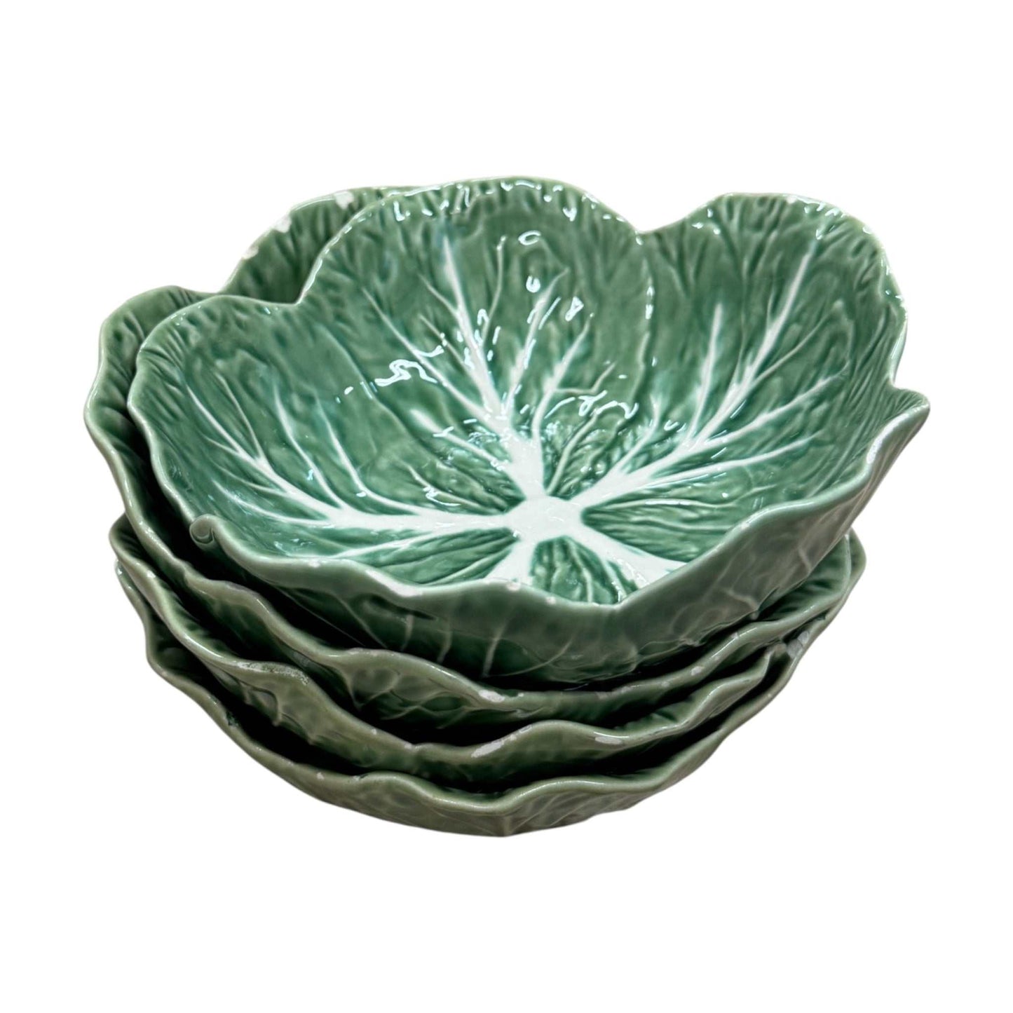 Cabbage Leaf Bowls – Set of 4